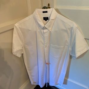 J Crew Oxford short sleeve button down.